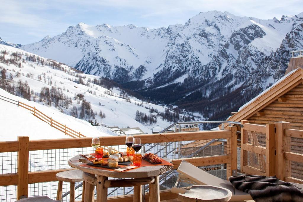 Hotel & Spa L'Alta Peyra Saint-Veran  Bagian luar foto