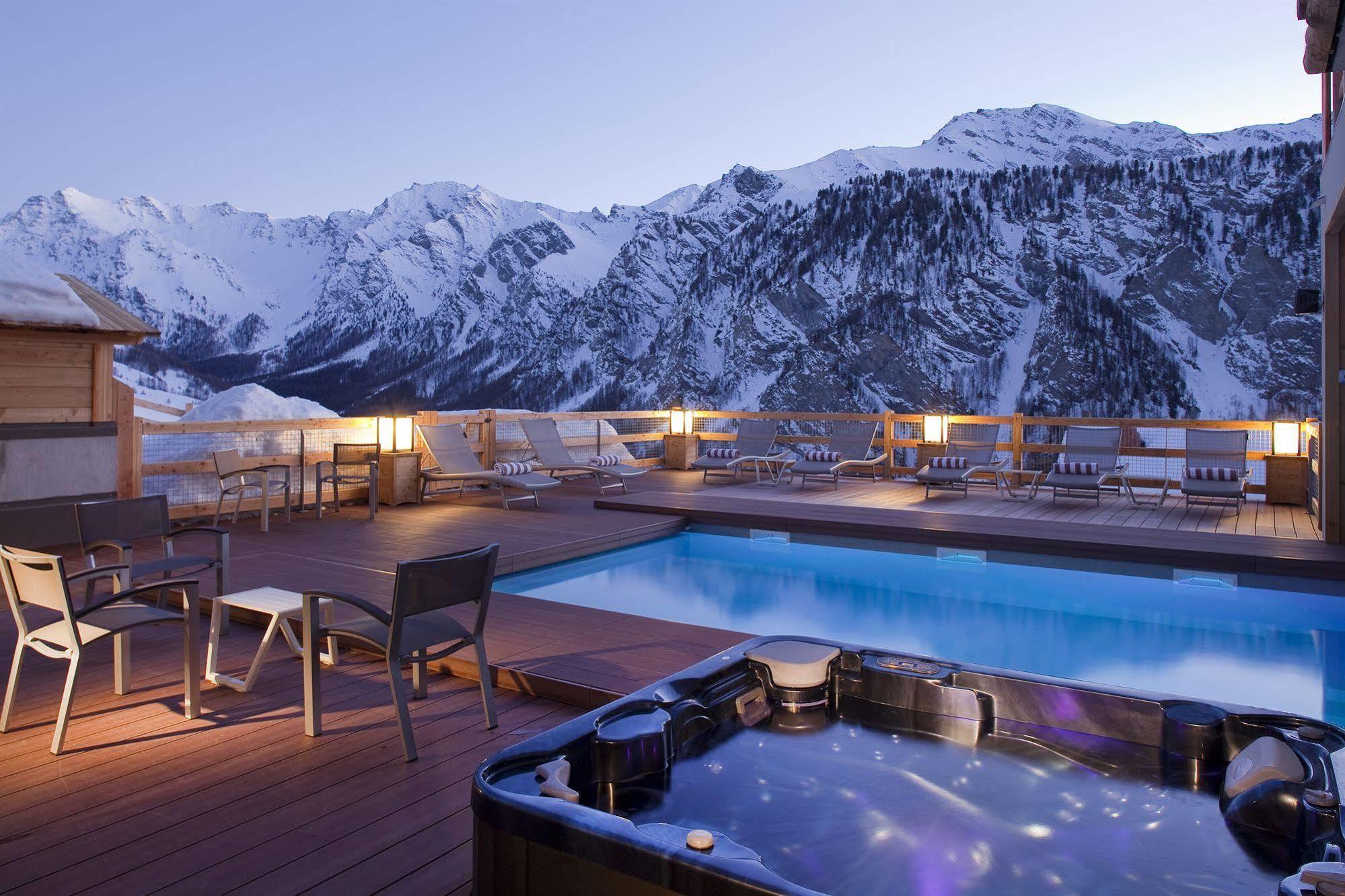 Hotel & Spa L'Alta Peyra Saint-Veran  Bagian luar foto